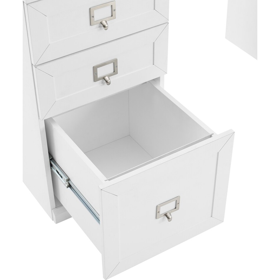 caddie white desk   