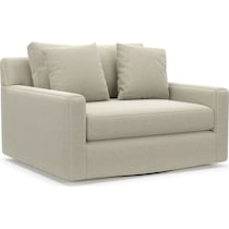 cade gray swivel chair   