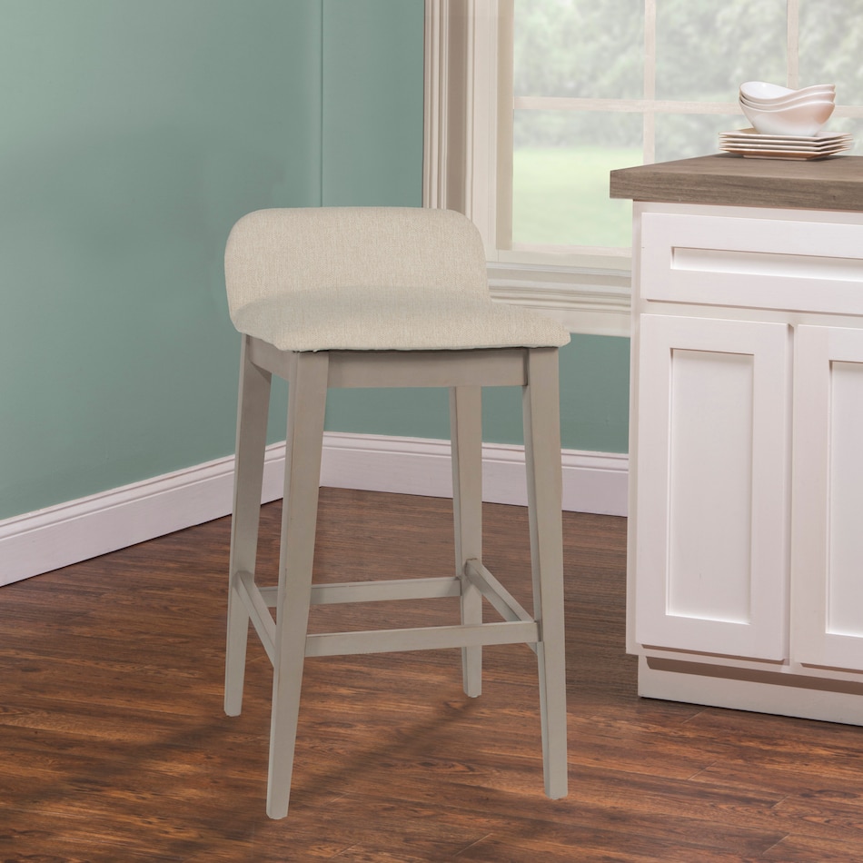 cagliari beige counter height stool   