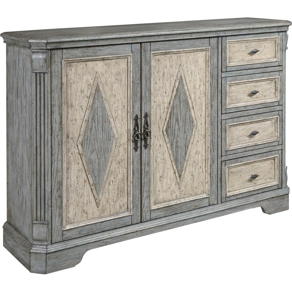 calah gray sideboard   