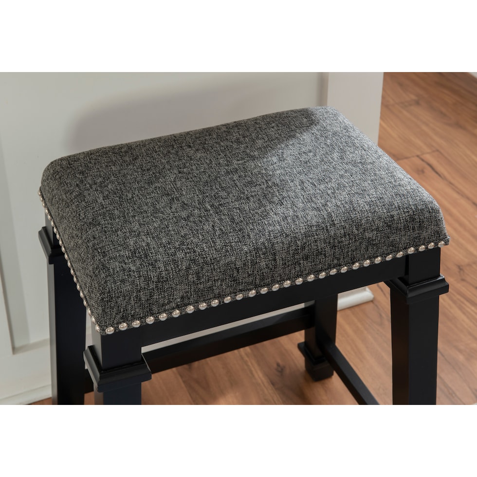 caleb gray counter height stool   