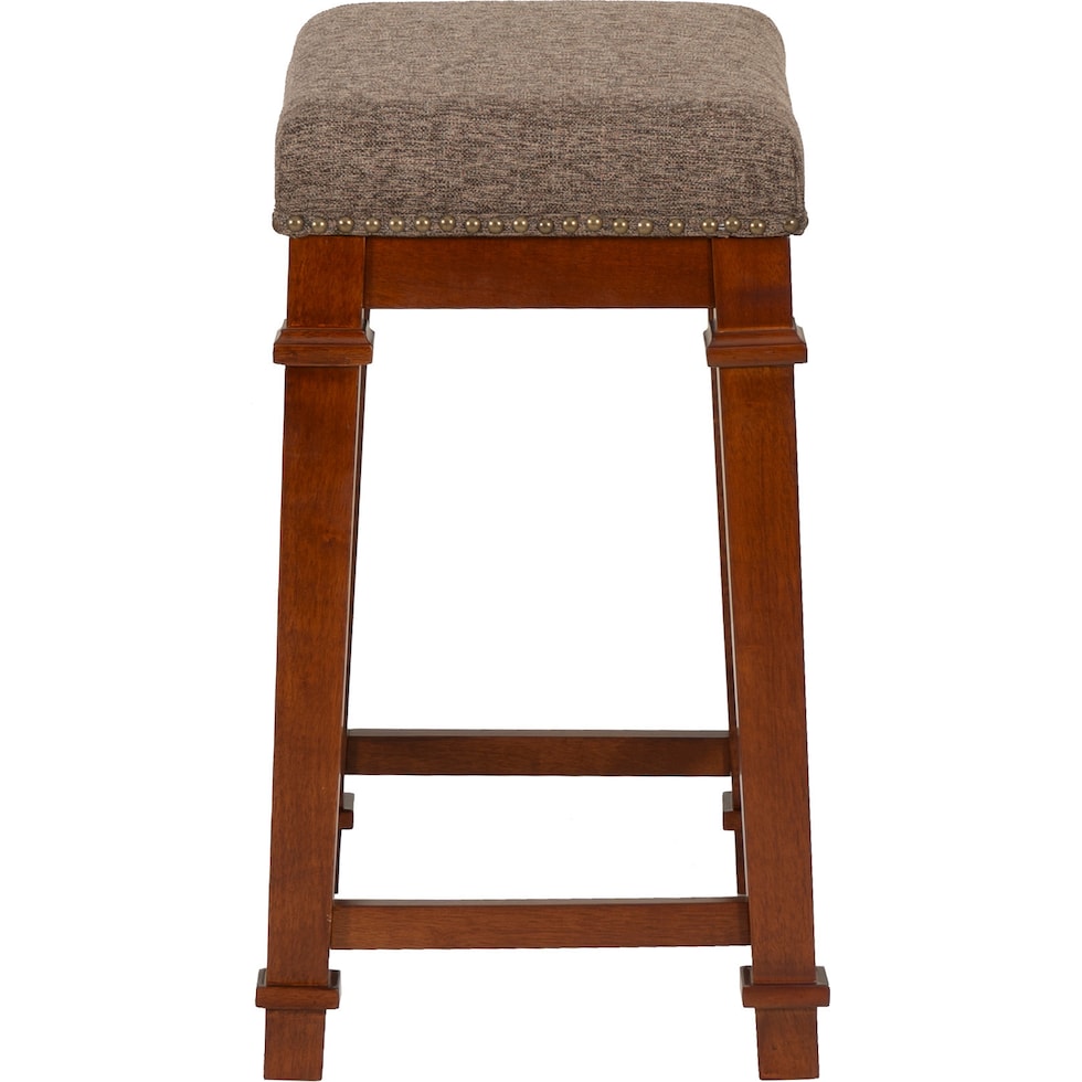 caleb light brown counter height stool   