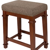 caleb light brown counter height stool   