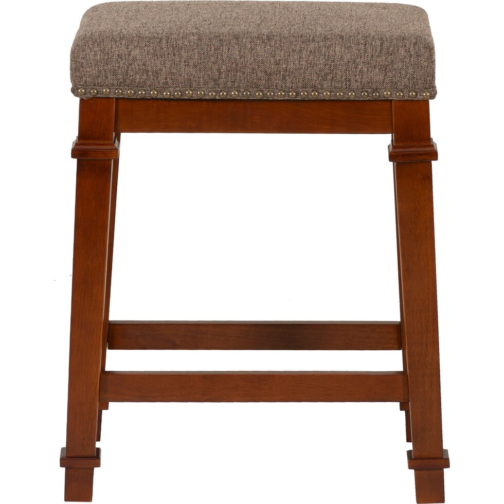 caleb light brown counter height stool   