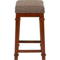 caleb light brown counter height stool   
