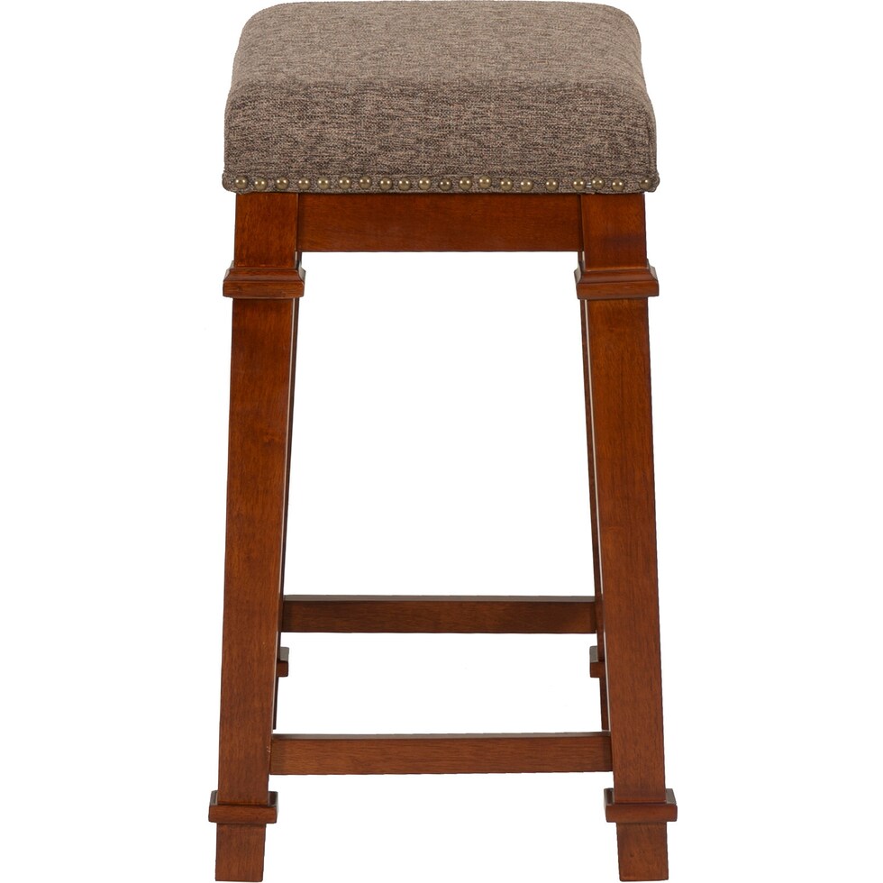 caleb light brown counter height stool   