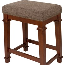 caleb light brown counter height stool   