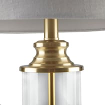 calhoun gold table lamp   