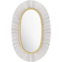 cali black gold mirror   