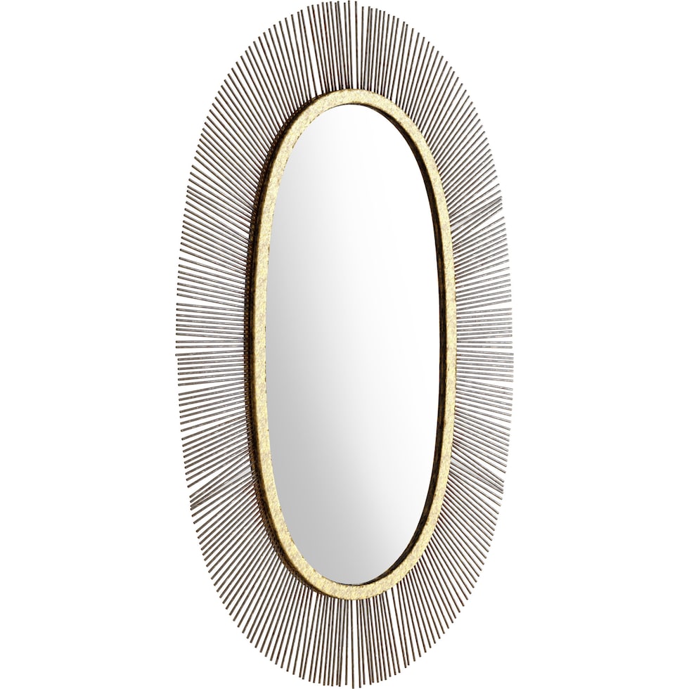 cali black gold mirror   