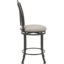 calif gray counter height stool   