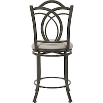 calif gray counter height stool   