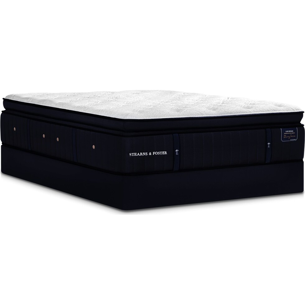 california king mattress split low profile foundation set   