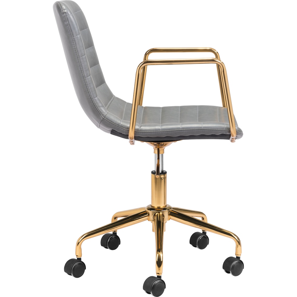 callan gray desk chair   