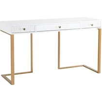 callan white desk   