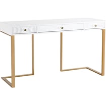 callan white desk   