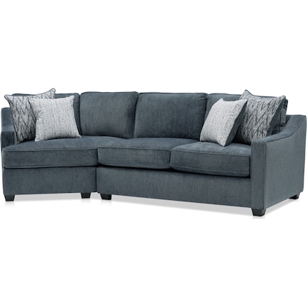 Callie 2-Piece Sectional with Cuddler