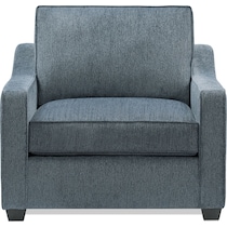 callie blue chair and a half   