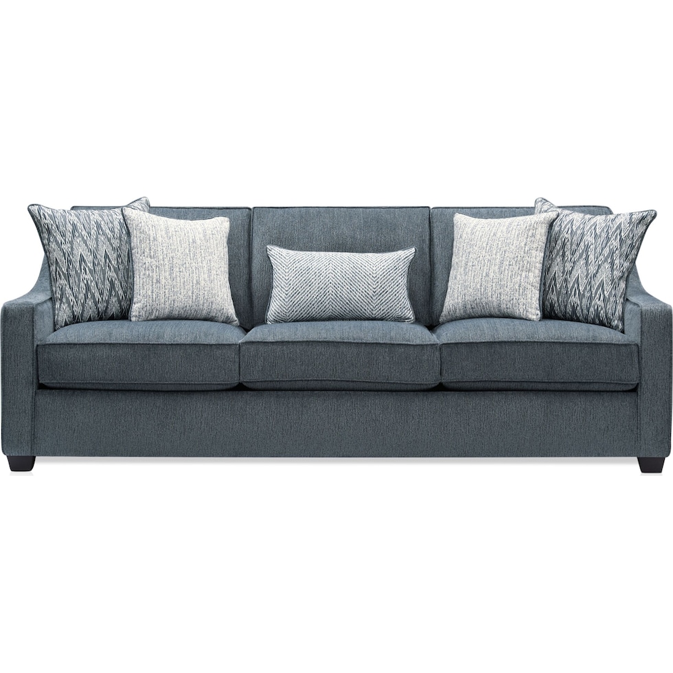 callie blue sofa   