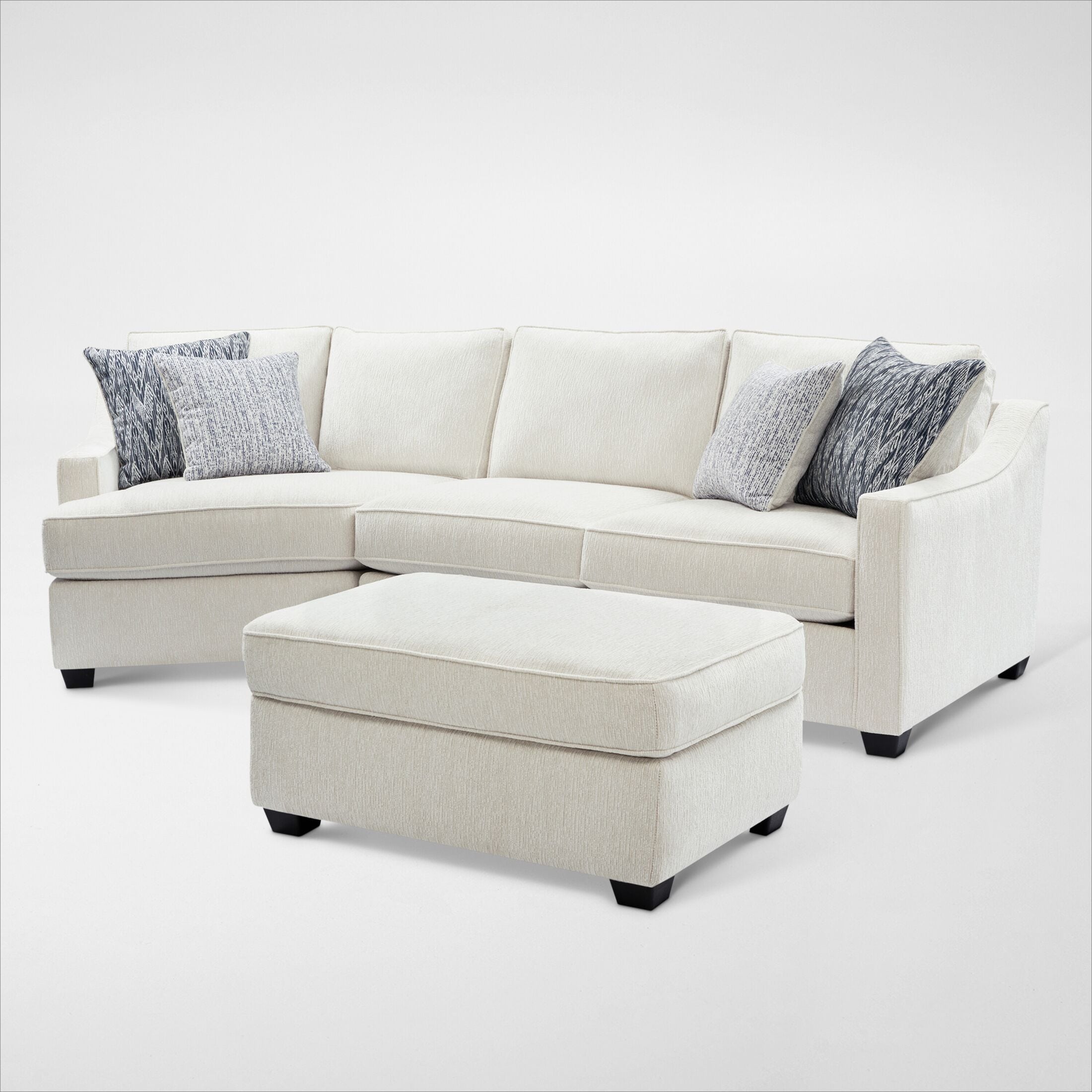 Small sectional with cuddler and chaise discount