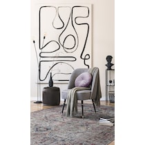 callista multicolor area rug  x    