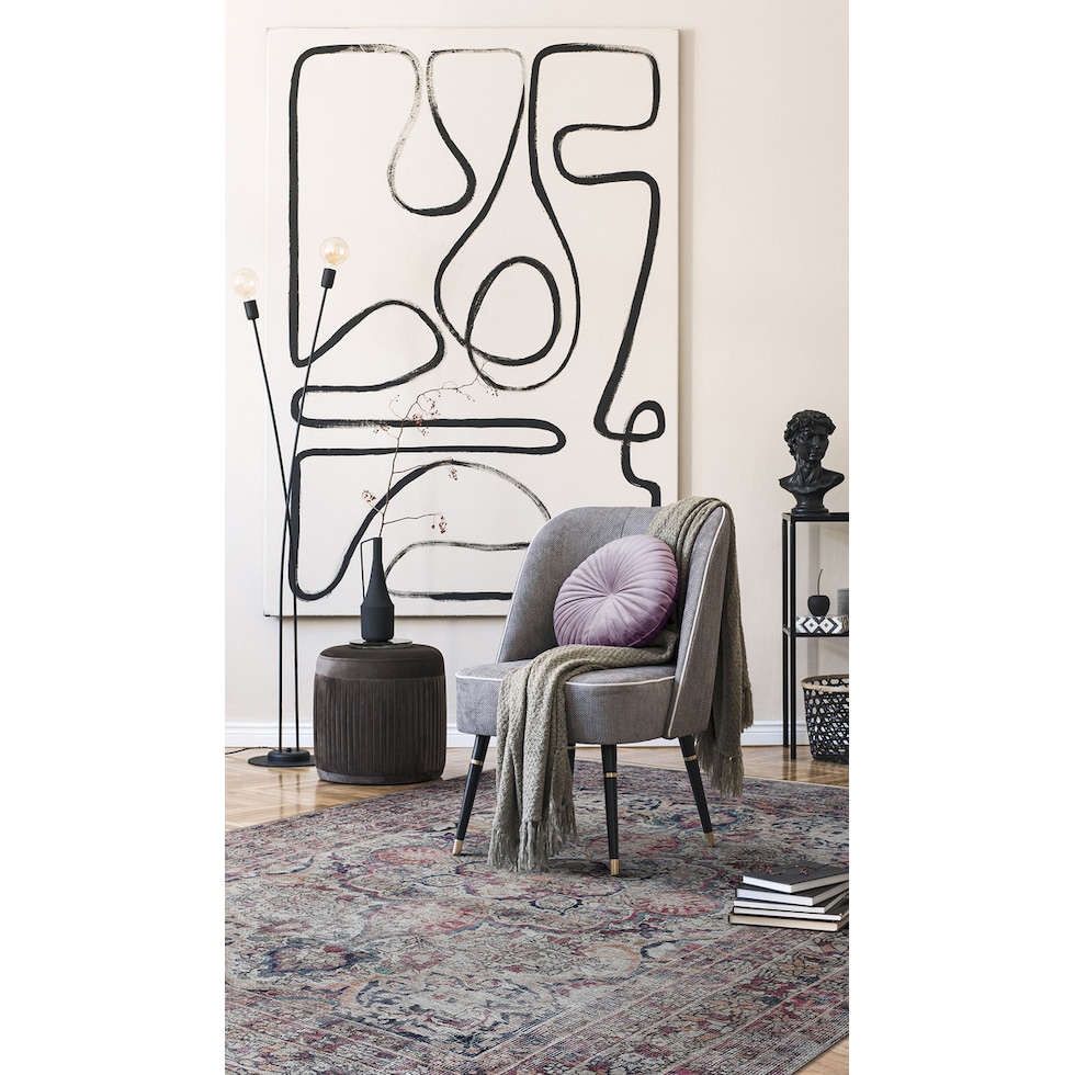 callista multicolor area rug  x    