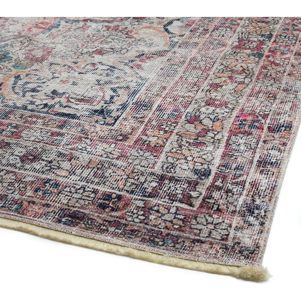 callista multicolor area rug  x    