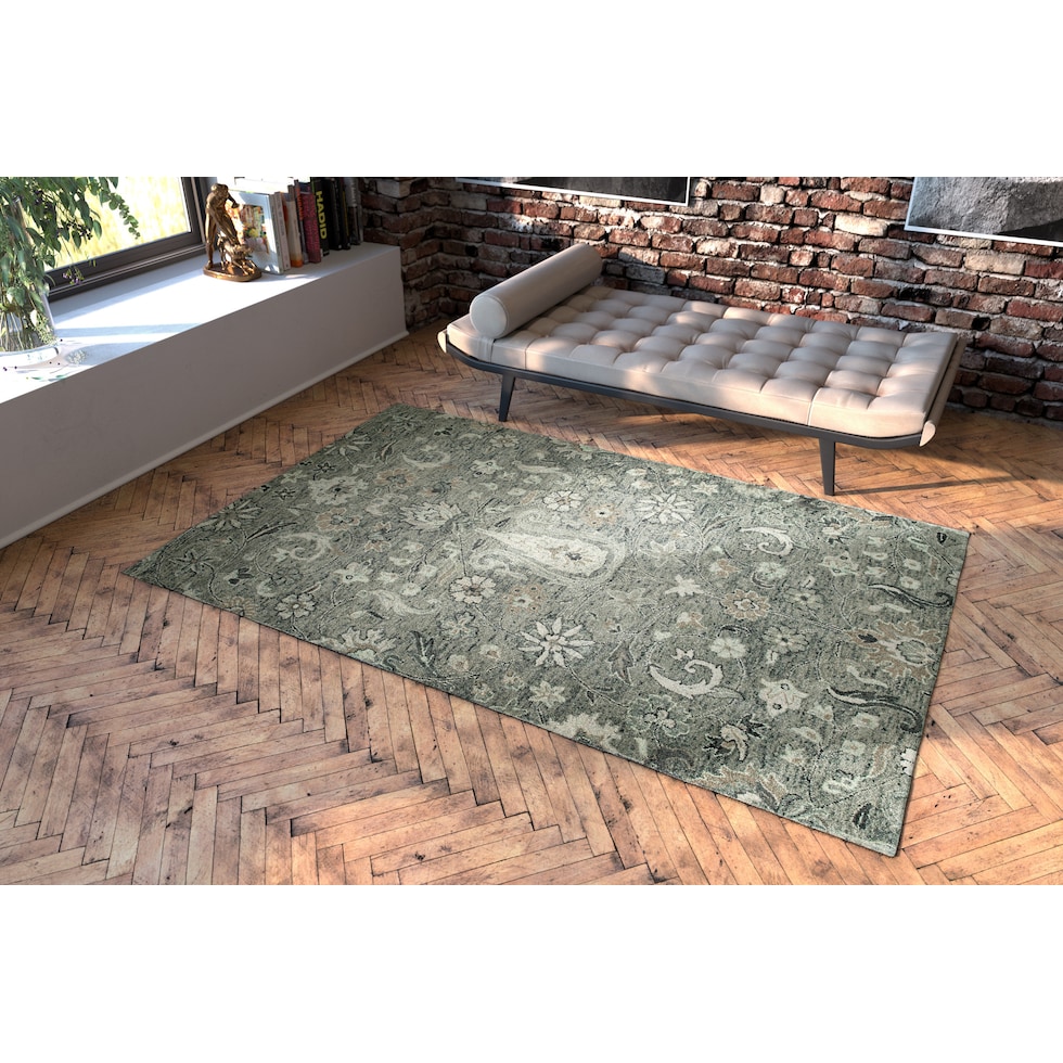 calm gray area rug  x    