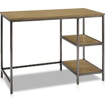 cam dark brown desk   