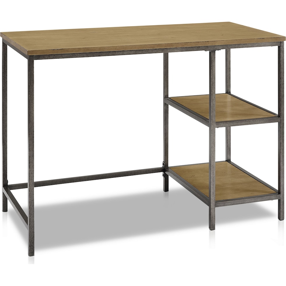 cam dark brown desk   