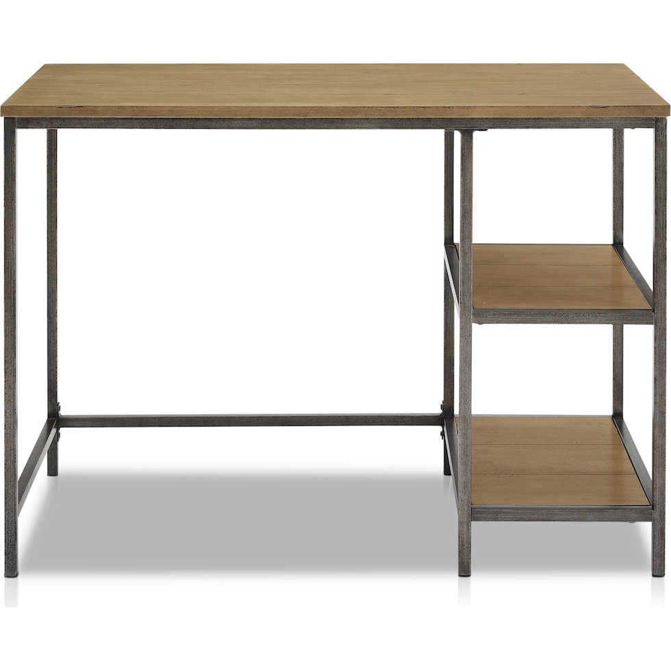 cam dark brown desk   