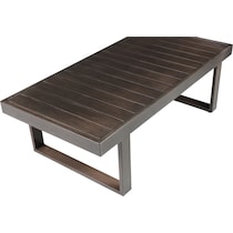 cambridge gray outdoor coffee table   