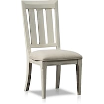 cambridge white dining chair   