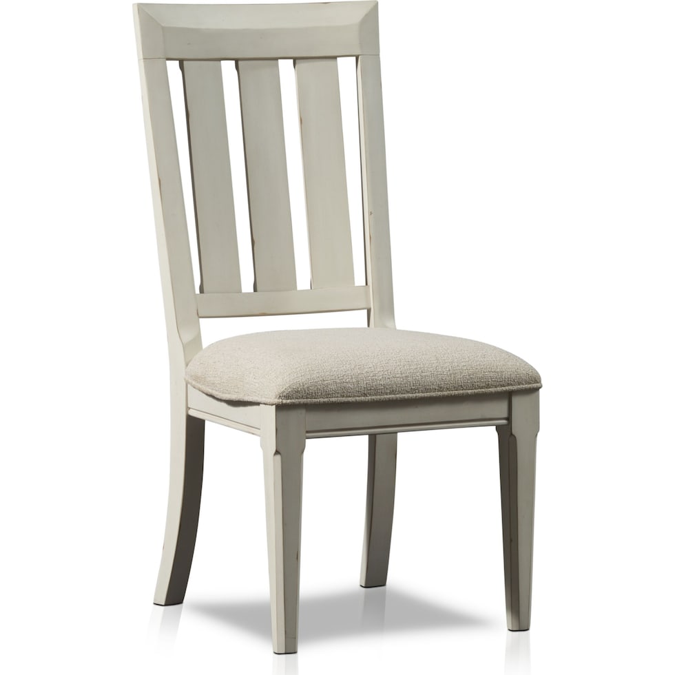 cambridge white dining chair   