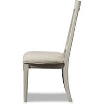 cambridge white dining chair   