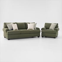 camden living room green  pc living room   