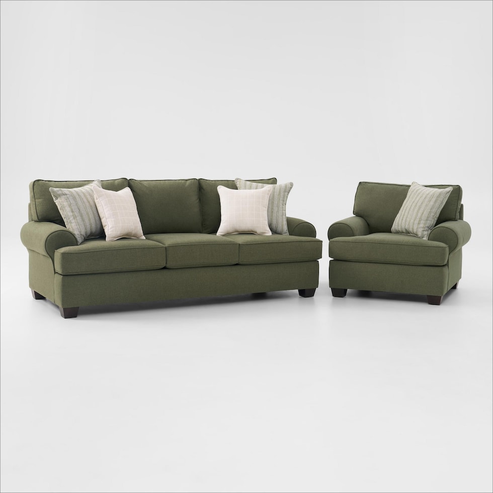 camden living room green  pc living room   
