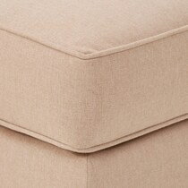 camden living room light brown ottoman   