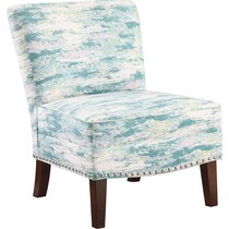 cami blue accent chair   