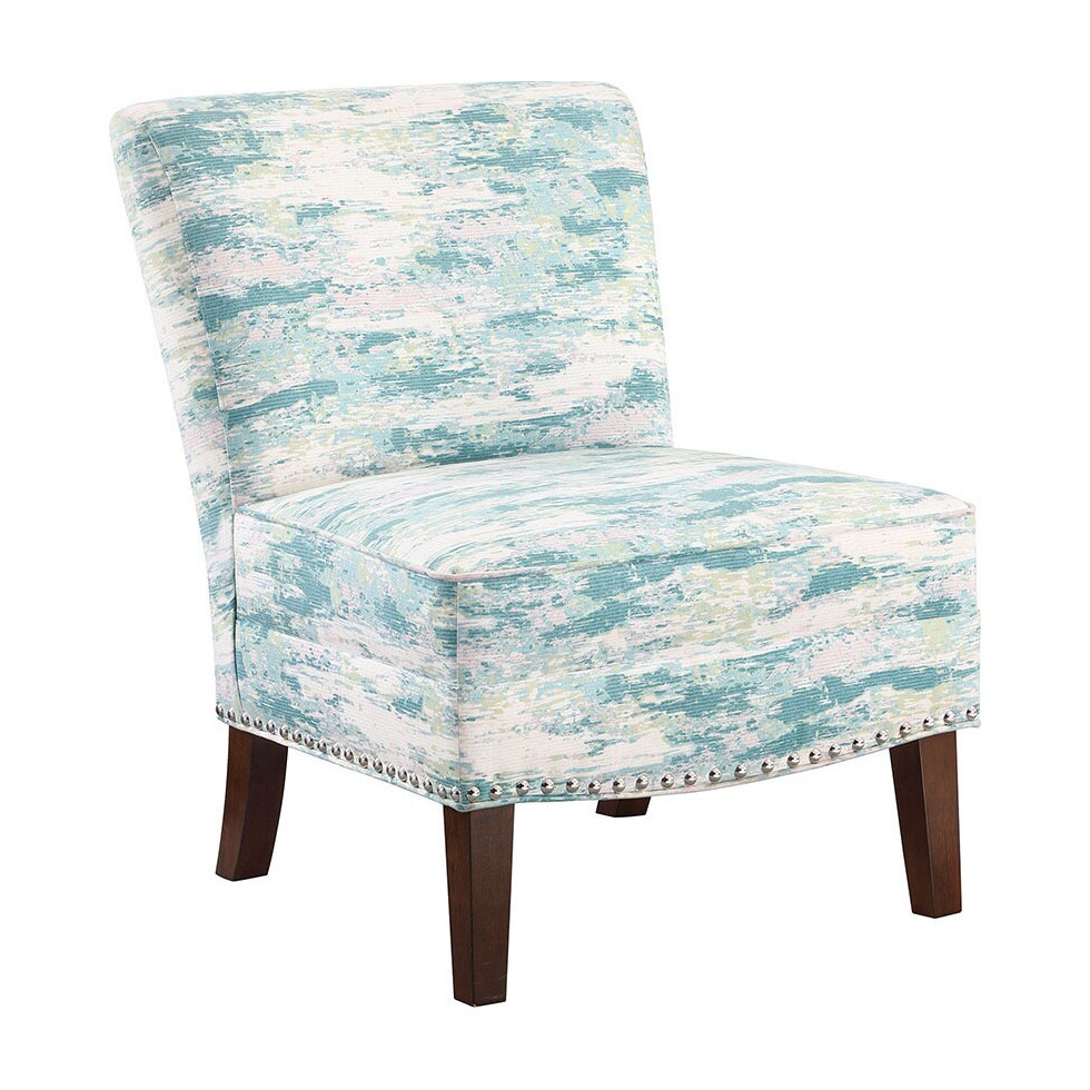 cami blue accent chair   