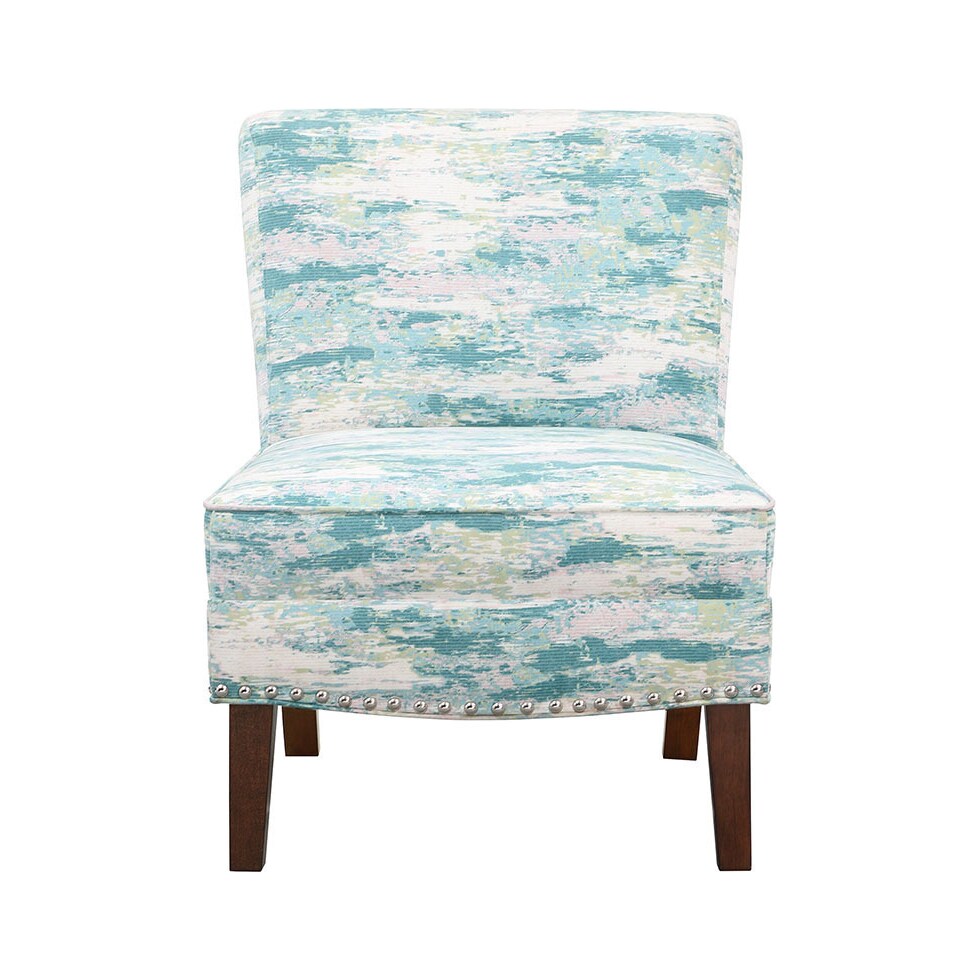 cami blue accent chair   