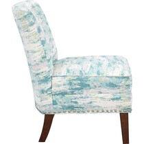cami blue accent chair   