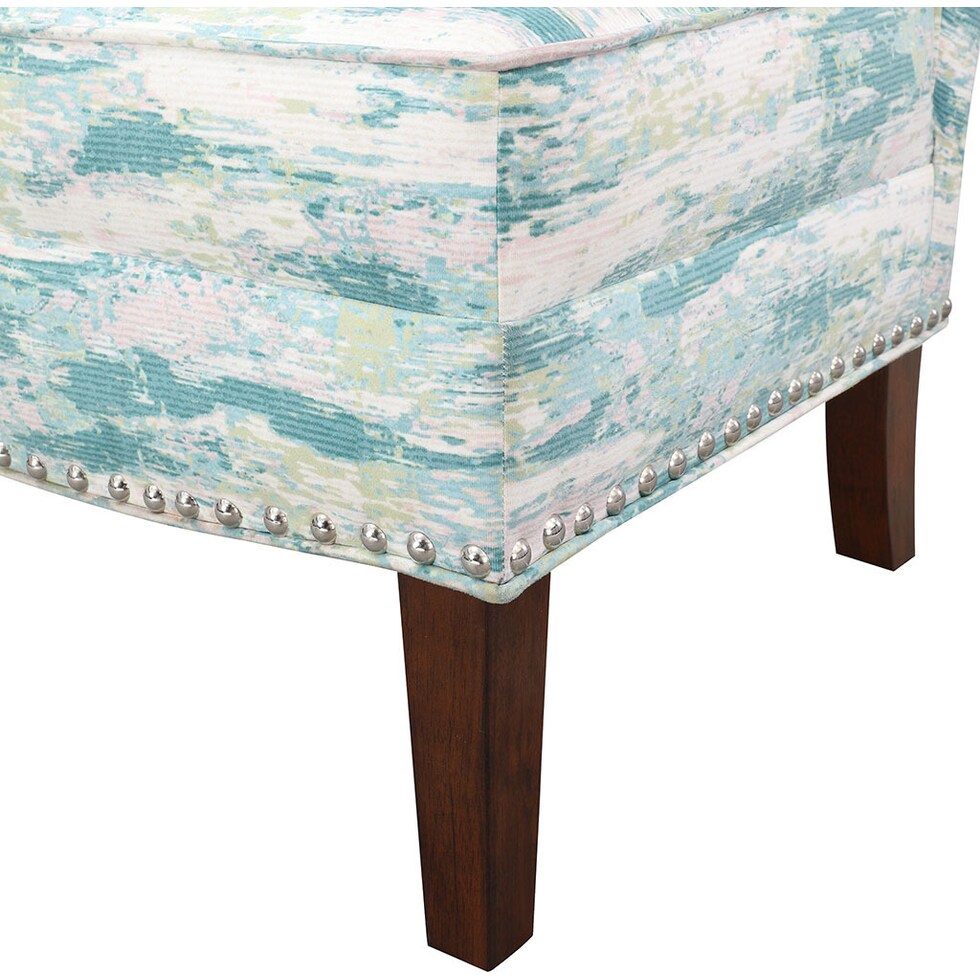 cami blue accent chair   