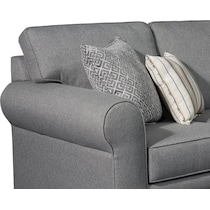 camila gray sectional   