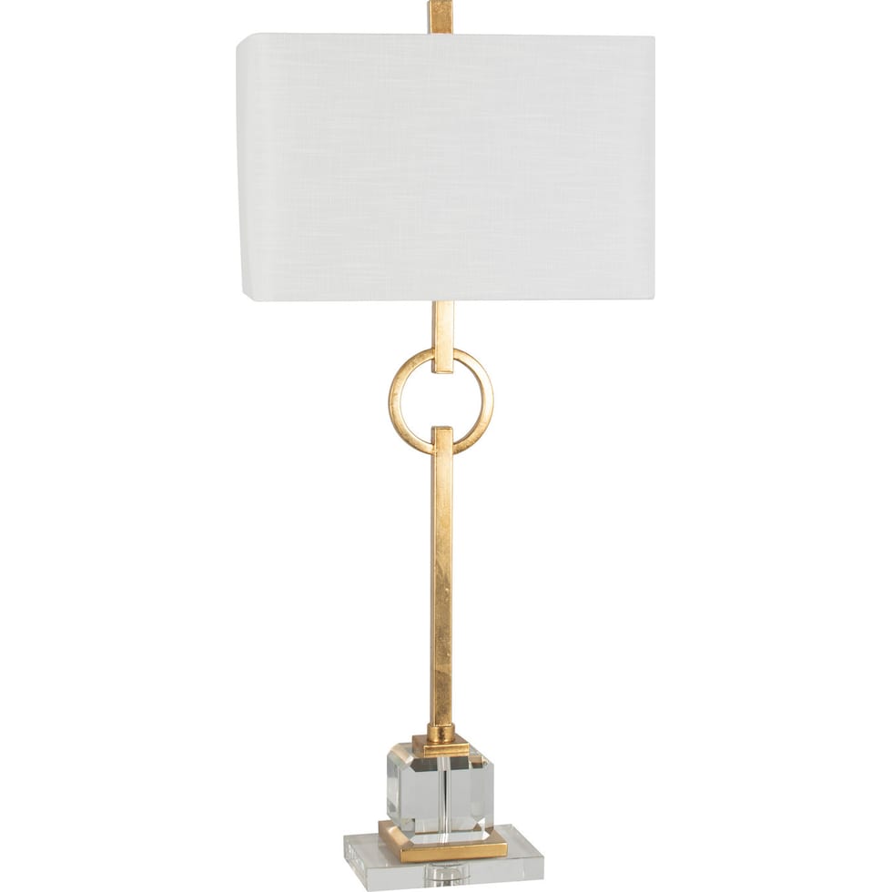 camille gold table lamp   