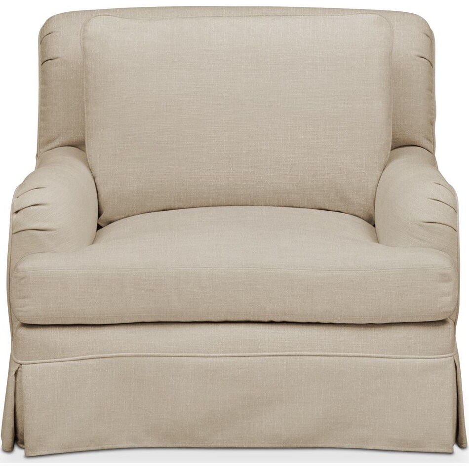 campbell depalma taupe chair   