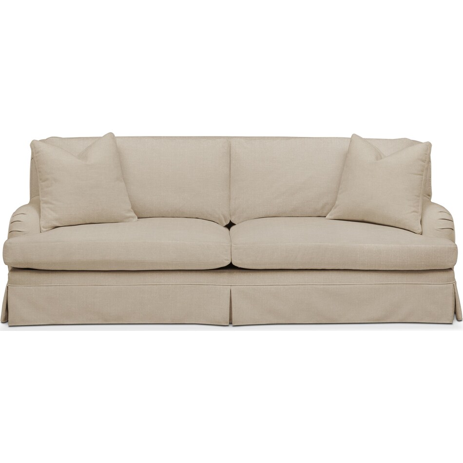 campbell depalma taupe sofa   