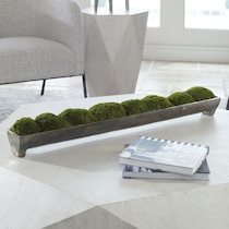 canal moss green centerpiece   