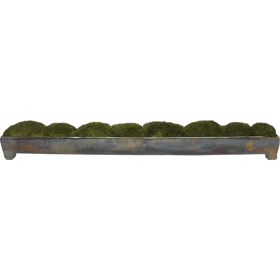 canal moss green centerpiece   