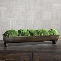 canal moss green centerpiece   